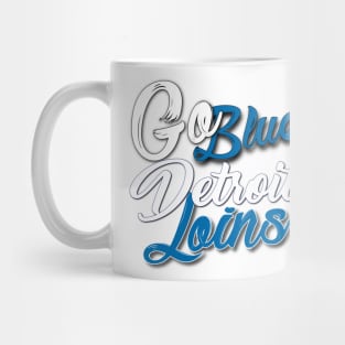 detroit lions Mug